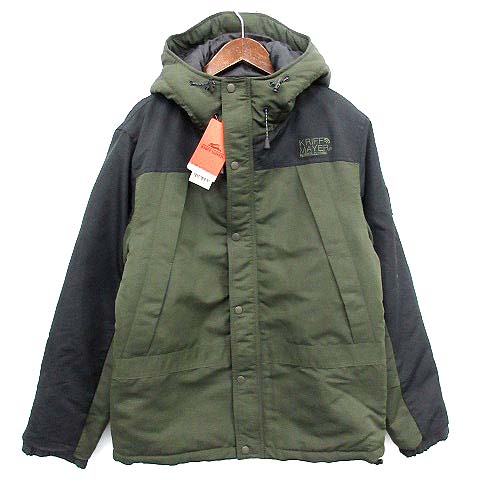 クリフメイヤー Kriff Mayer K Mayer ジャケット 中綿 マウンテンパーカー Xl カーキ 黒 G メンズ 081 ベクトルパーク