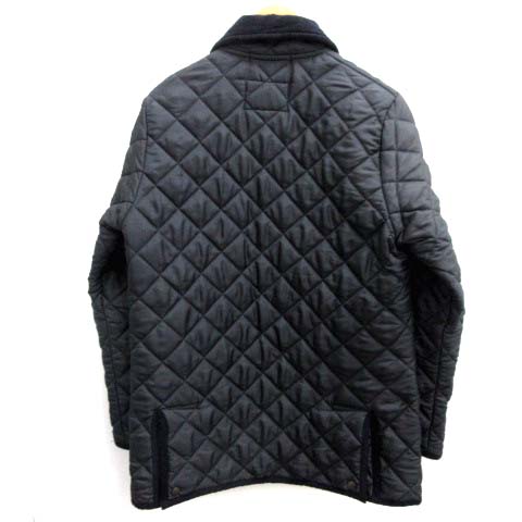 トラディショナルウェザーウェア Traditional Weatherwear 38 M キルティングジャケット 中綿 アウター 黒 ブラック Ek メンズ 081 ベクトルパーク