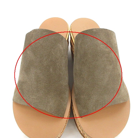 クロエ CHLOE DEUXIEME CLASSE取扱 19AW カミーユサンダル サボ 厚底  