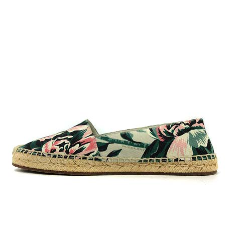 バーバリー BURBERRY スリッポン フラットシューズ エスパドリーユ 