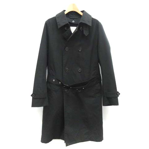 マッキントッシュ Mackintosh 38 M トレンチコート ライナー付き 英国製 黒 ブラック Tk D メンズ 081 ベクトルパーク