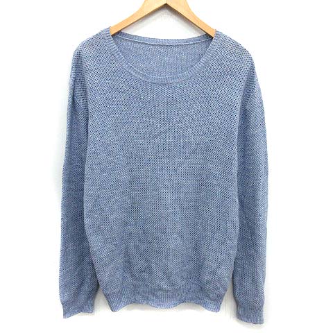 リサウンドクロージング Resound Clothing サマーニット カットソー 長袖 ラミー 3 4 L Xl 青 ブルー Kh メンズ 081 ベクトルパーク リサウンドクロージング Resound Clothing サマーニット カットソー 長袖 ラミー 3 4 L Xl 青 ブルー Kh メンズ 081 ベクトルパーク