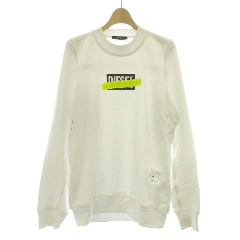 ディーゼル DIESEL 18AW XS スウェット トレーナー ロゴプリント