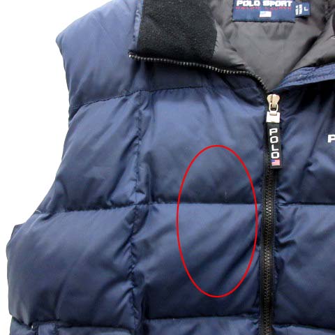 ポロスポーツ POLO SPORT ラルフローレン RALPH LAUREN L ダウンベスト