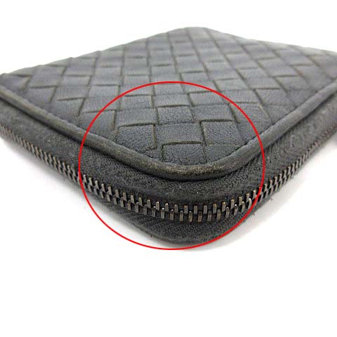 ボッテガヴェネタ BOTTEGA VENETA 財布 二つ折り L字ファスナー 