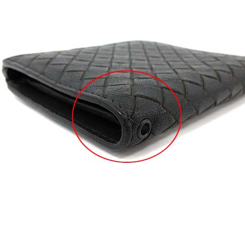 ボッテガヴェネタ BOTTEGA VENETA 財布 二つ折り L字ファスナー 