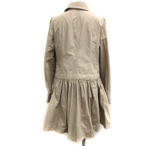 バーバリーブルーレーベル BURBERRY BLUE LABEL 36 S スプリングコート 