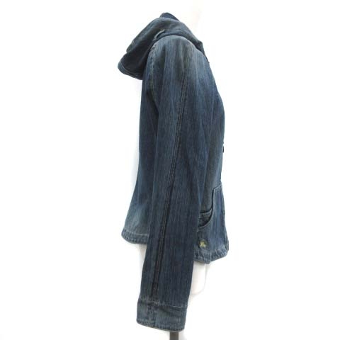バリーブルーレーベル デニムジャケット パーカー バーバリーブルーレーベル BURBERRY BLUE LABEL パーカー デニム