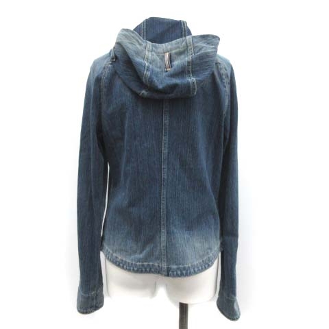 バリーブルーレーベル デニムジャケット パーカー バーバリーブルーレーベル BURBERRY BLUE LABEL パーカー デニム