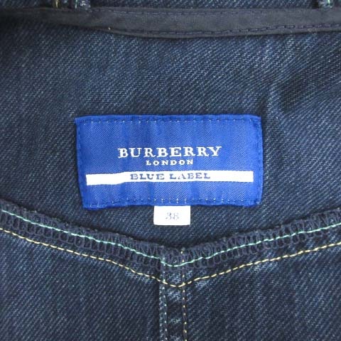 バーバリーブルーレーベル BURBERRY BLUE LABEL パーカー デニム