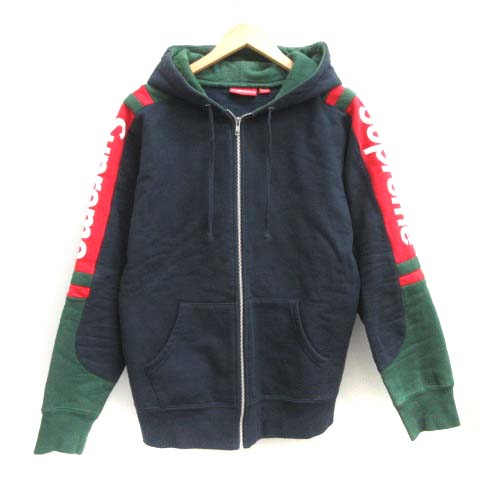 シュプリーム SUPREME 15AW M パーカー Hooded Track Zip-Up Sweat  