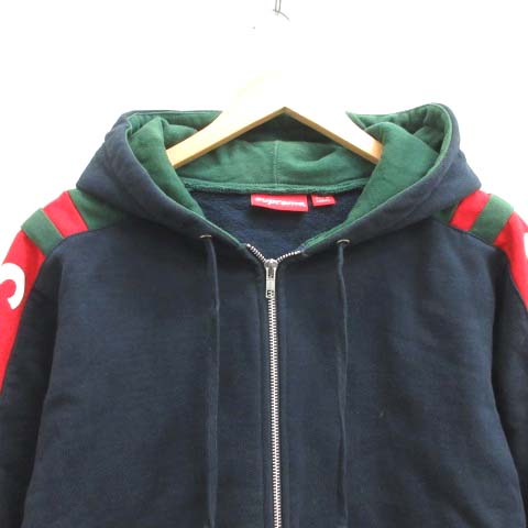 シュプリーム SUPREME 15AW M パーカー Hooded Track Zip-Up Sweat 