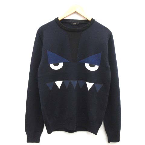 フェンディ FENDI 46 S ニット セーター モンスター バグズ BUGS 長袖 