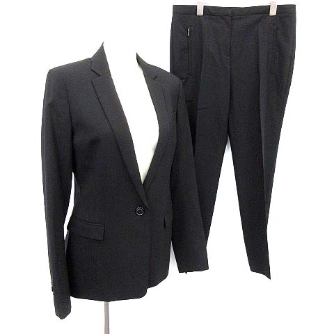 セオリー Theory スーツ セットアップ パンツ ジャケット 上下 2 黒 G レディース 081 ベクトルパーク