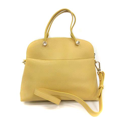 フルラ FURLA ショルダーバッグ ハンド レザー パイパー 2way 黄 