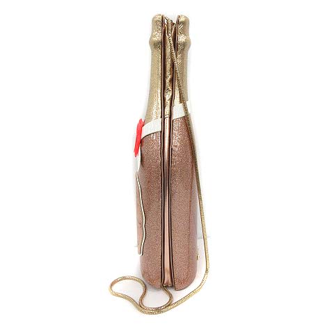 ケイトスペード KATE SPADE ショルダーバッグ シャンパンボトル型 ラメ 