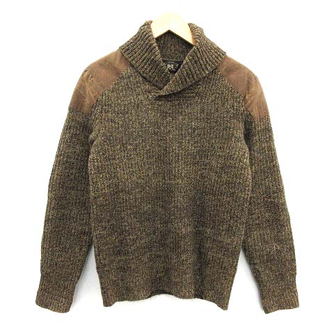 ダブルアールエル RRL ラルフローレン ニット セーター 長袖 ショール 