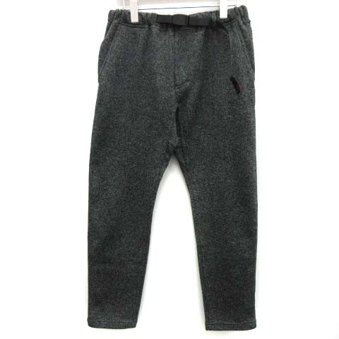 グラミチ Gramicci M 19aw ボンディングニット フリーススリムパンツ Bonding Knit Fleece Slim Pants グレー Ek メンズ 081 ベクトルパーク