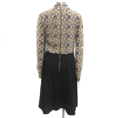 ルイヴィトン LOUIS VUITTON 34 XS ワンピース フレア ロング ミモレ丈  