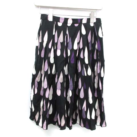 マリメッコ marimekko スカート ピサロイ PISAROI フレア ひざ丈  