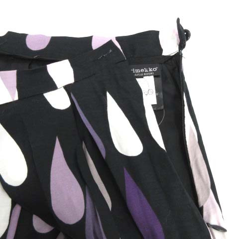 マリメッコ marimekko スカート ピサロイ PISAROI フレア ひざ丈 