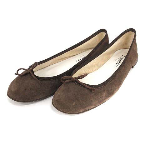 レペット Repetto バレエシューズ リボン パンプス フラット スエード 