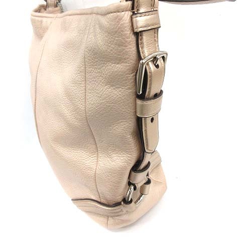 コーチ COACH ショルダーバッグ カタリーナ チェルシーレザー ベージュ 