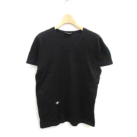 ディオールオム Dior HOMME エディ期 Tシャツ カットソー 半袖 Vネック 