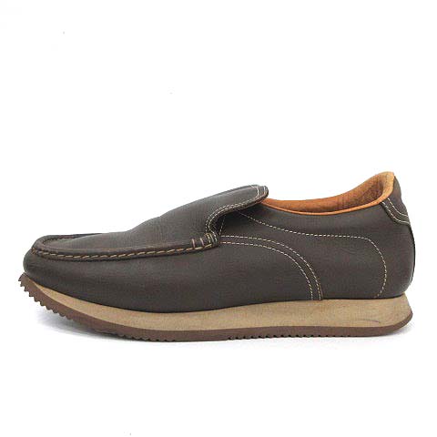 エルメス HERMES TURBO ターボ スニーカー スリッポン レザー 41.5 