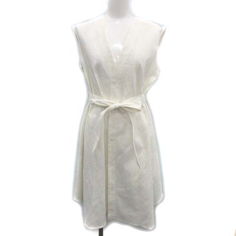 スタニングルアー Stunning Lure ワンピース ひざ丈 ノースリーブ 無地 S 白 ホワイト Pj レディース 081 ベクトルパーク