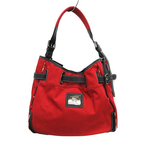 トートバッグ バーバリーブルーレーベル レッド 楽天市場】BURBERRY