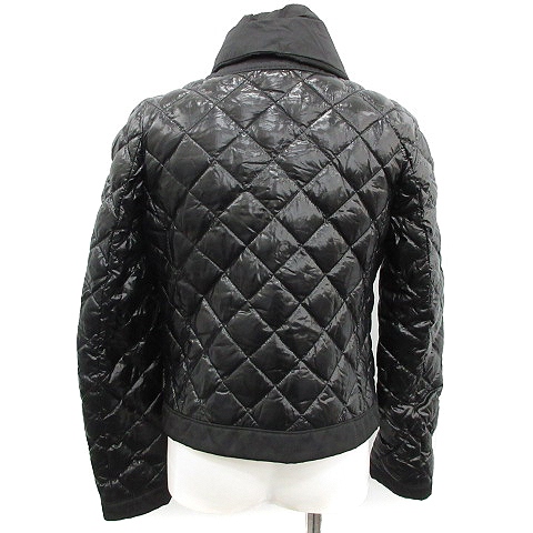 モンクレール Moncler ダウンジャケット バイエ Baie リボンマフラー ナイロン キルティング アニメタグ 0 S 黒 ブラック G32 003 Yt レディース 081 102102180286 ベクトルパーク