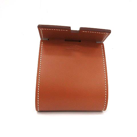 HERMES - お値下げ❣️エルメス アキレス スマホスタンド ブラウン系 未使用品 HERMES - お値下げ❣️エルメス アキレス スマホスタンド