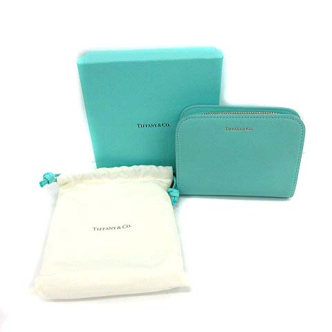 Tiffany&Co.】ラウンドファスナーレクタンギュラーウォレット るいし
