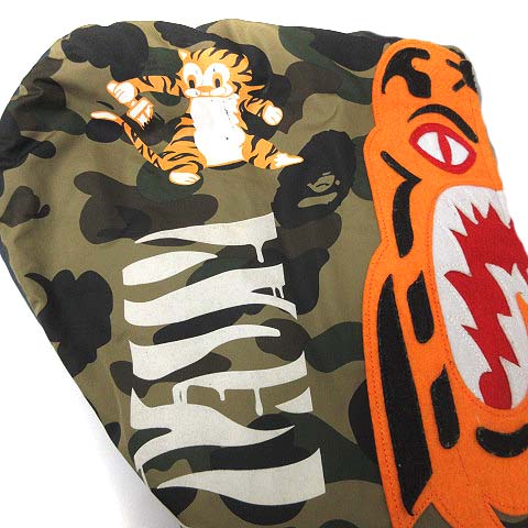 アベイシングエイプ A BATHING APE TIGER タイガー ダウンジャケット 
