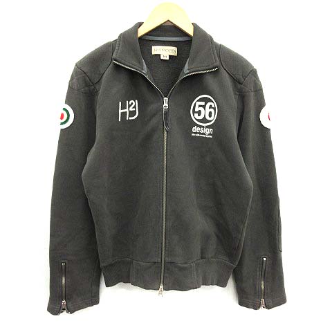 ハイドロゲン HYDROGEN 56design ジャケット スウェット ジップアップ 