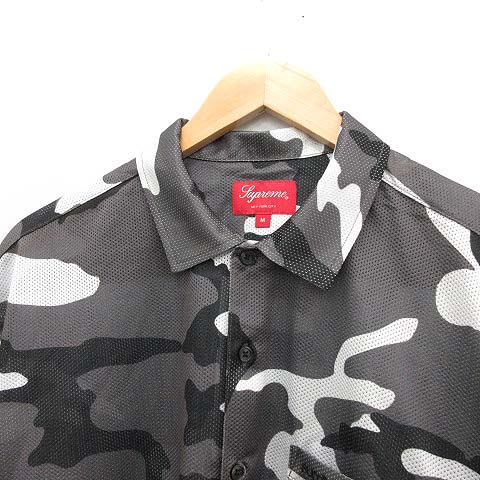 シュプリーム SUPREME 20AW シャツ 半袖 Camo Mesh S/S Shirts 