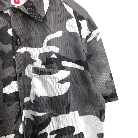 シュプリーム SUPREME 20AW シャツ 半袖 Camo Mesh S/S Shirts 