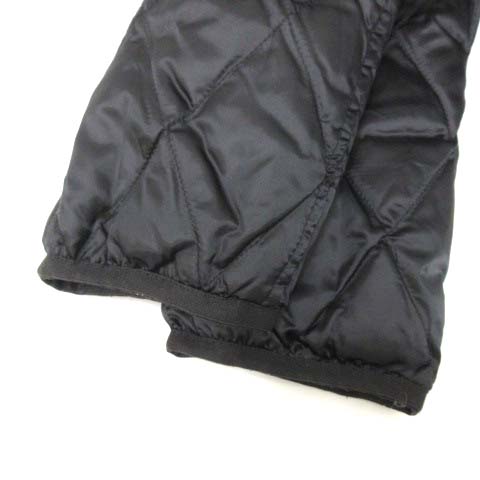 ポールスミス　リバーシブル　ネイビー/ブラック　キルティング ダウンジャケット キルティングスワール 2つ折り財布（ブラック） ｜ポール・スミス