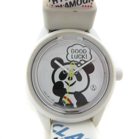 ヒステリックグラマー HYSTERIC GLAMOUR Q&Q RAIBOW PANDA SMILE SOLAR  