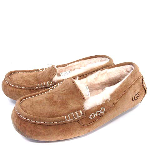 UGG アグ モカシン ファー パンプス 23センチ 震わせる