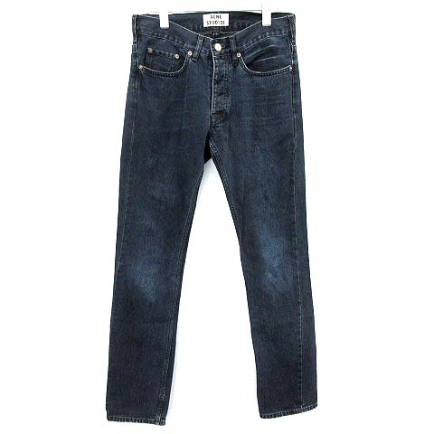 アクネ ストゥディオズ Acne Studios デニムパンツ Roc Lana ストレート ジーンズ ボタンフライ 29 ブルー G メンズ 081 ベクトルパーク アクネ ストゥディオズ Acne Studios デニムパンツ Roc Lana ストレート ジーンズ ボタンフライ 29 ブルー G メンズ 081 ベクトルパーク