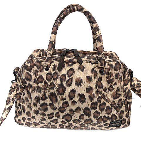 ヘッドポーター HEAD PORTER ショルダーバッグ レオパード ヒョウ柄  