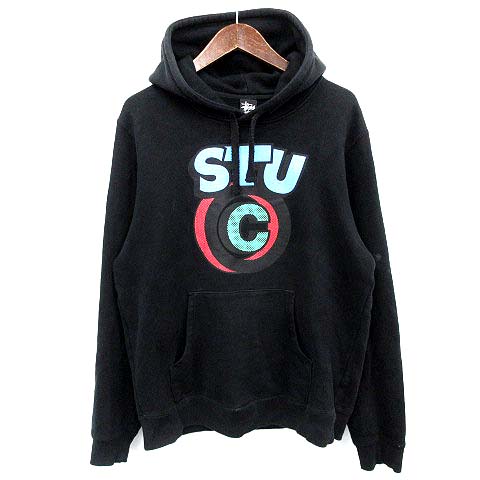 ステューシー STUSSY パーカー スウェット プルオーバー バック 