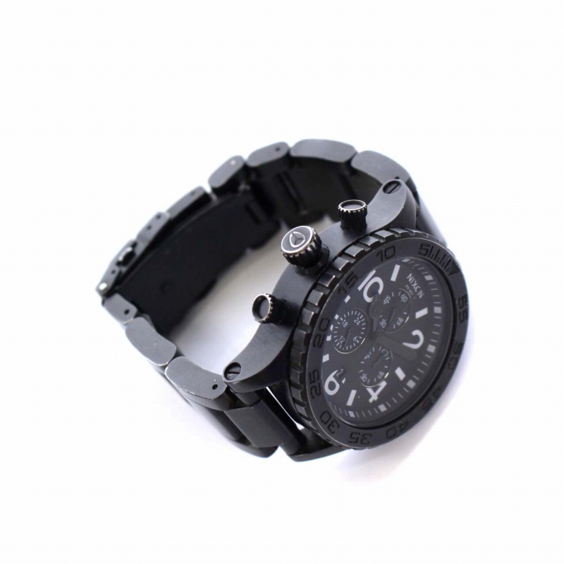 ニクソン クロノ オールブラック NIXON 51-30 クロノグラフ オール