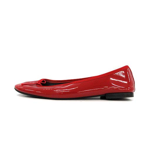 repetto 赤 バレエシューズ 箱付き Repetto 赤 バレエシューズ - メルカリ