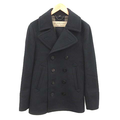 バーバリー BURBERRY ピーコート Pコート イカリボタン アウター 裏地 