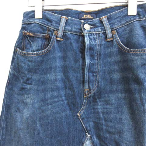ポロ ラルフローレン POLO RALPH LAUREN 26 デニムスカート ロング  