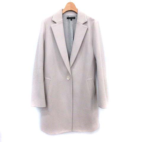 セオリー Theory チェスター コート ロング ウール S ライトグレー G レディース 081 ベクトルパーク
