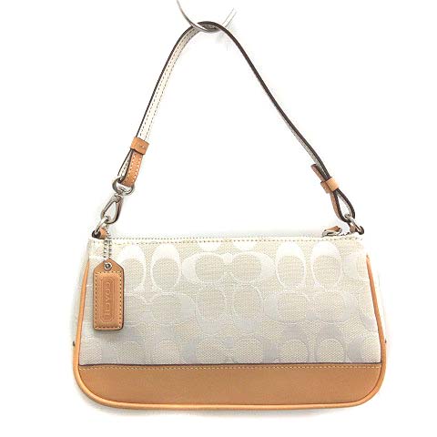 美品】COACHコーチ アクセサリーポーチ シグネチャー キャンバス6094 コーチ アクセサリーポーチ シグネチャー キャンバス レザー 6094  COACH/コーチ 6094 シグネチャー キャンバス アクセサリーポーチ コーチ COACH ショルダーバッグ ハンド シグネチャーデミポーチ ... COACH コーチ アクセサリーポーチ シグネチャー キャンバス 6094 袋付